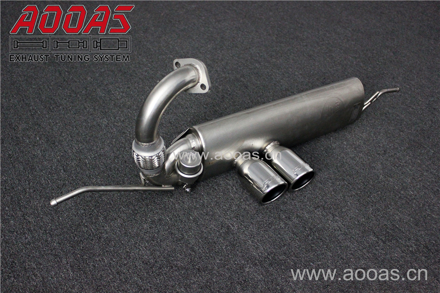 Mercedes SMART 1.0 lAll SS304 / Valvetronic Muffler System